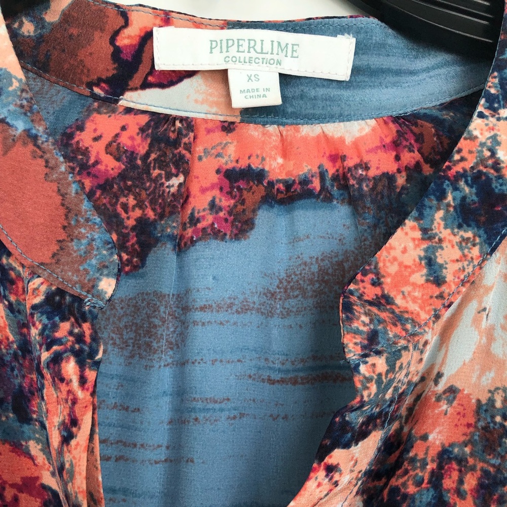 Piperlime Collection Silk Drawstring Shirtdress - image 4